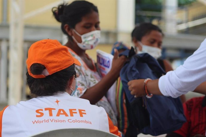 World Vision exige el cese de la violencia en Colombia ante la crisis humanitaria.