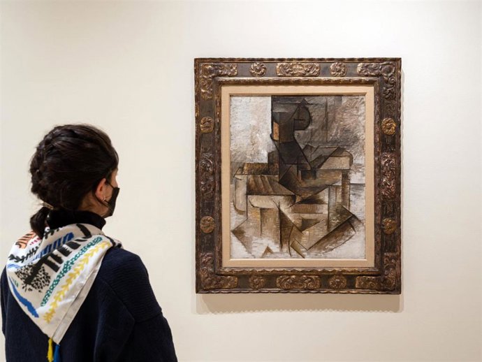 Pablo Picasso (1881-1973) El remero. Cadaqués, verano 1910. Óleo sobre lienzo, perteneciente a la colección de The Museum of Fine Arts, Houston, estará en el MPM como obra invitada