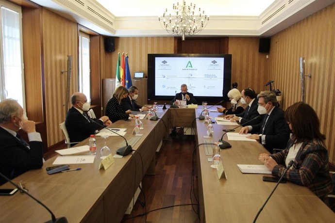 Reunión de presidentes de autoridades portuarias de Andalucía