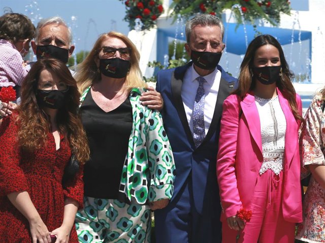 Archivo - Gloria Mohedano, José Antonio Rodríguez, José Ortega Cano y Gloria Camila en una imagen reciente