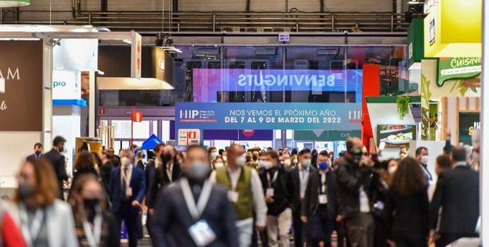 Más de 500 expositores presentarán sus últimas soluciones en hoteles y restaurantes en la sexta edición de HIP 2022.