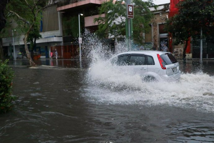 Archivo - Inundaciones en Brasil
