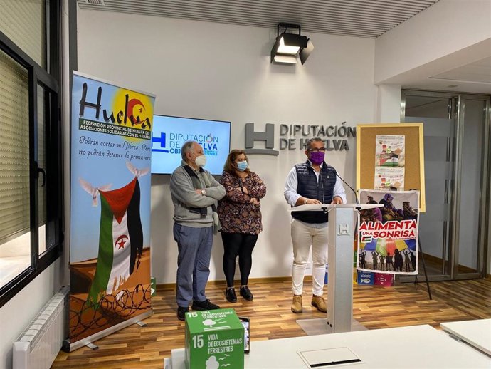 Rueda de prensa del programa 'Vacaciones en Paz'.