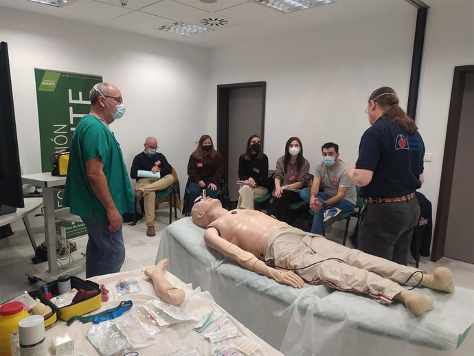 Formación de Iavante en Soporte Vital Avanzado (SVA