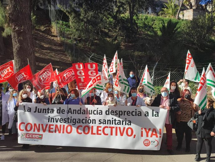 Movilización del personal de fundaciones públicas de investigación ante el "bloqueo" de su convenio colectivo