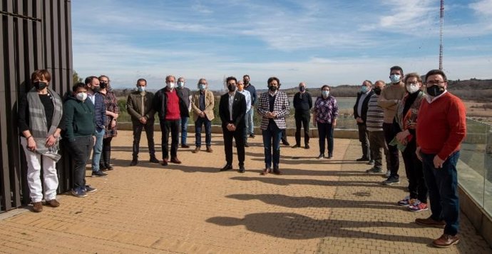 El consejero de Sostenibilidad y Transición Ecológica, Álex Dorado Nájera, y el director general de Biodiversidad, José Luis Rubio, se reúnen  con los municipios implicados en la ampliación de los espacios Red Natura 2000