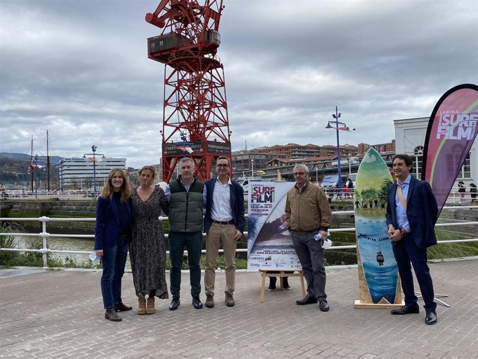 Presentación de  Laboral Kutxa Bilbao Surf Film Festival