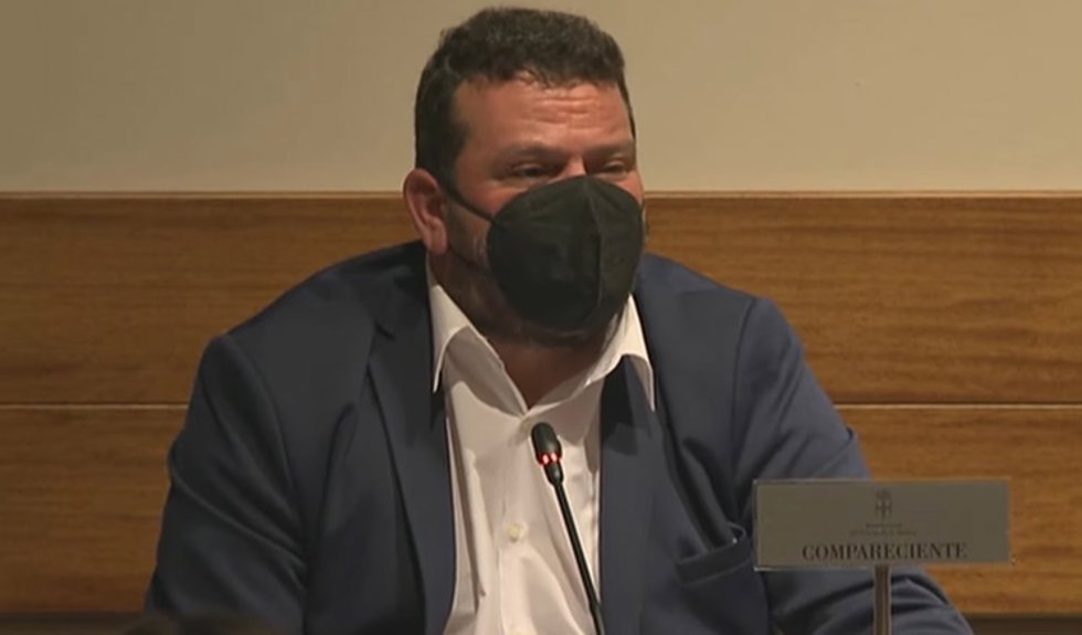 El presidente de la Cofradía de Pescadores de Asturias, Adolfo García