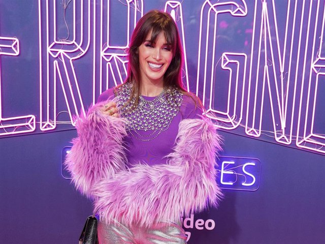 Marta Lopez attends ''The Ferragnez'' premiere by Amazon Prime at Yelmo Luxury Palafox Luchana in Madrid.