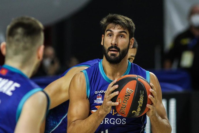 Archivo - Dani Díez, jugador del San Pablo Burgos