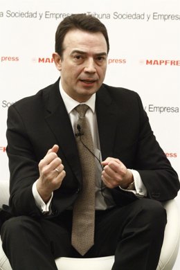 Archivo - Arturo Gonzalo Aizpiri en el encuentro Informativo Conciliación, flexibilidad y nuevas formas de trabajar