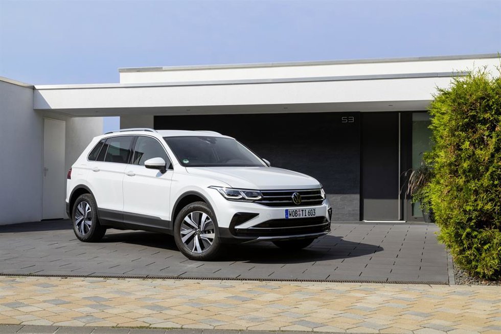 Archivo - Volkswagen Tiguan híbrido enchufable.