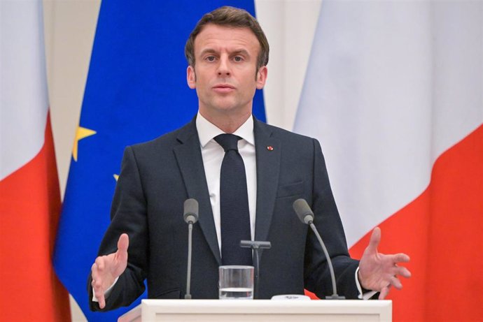 Emmanuel Macron, presidente de Francia