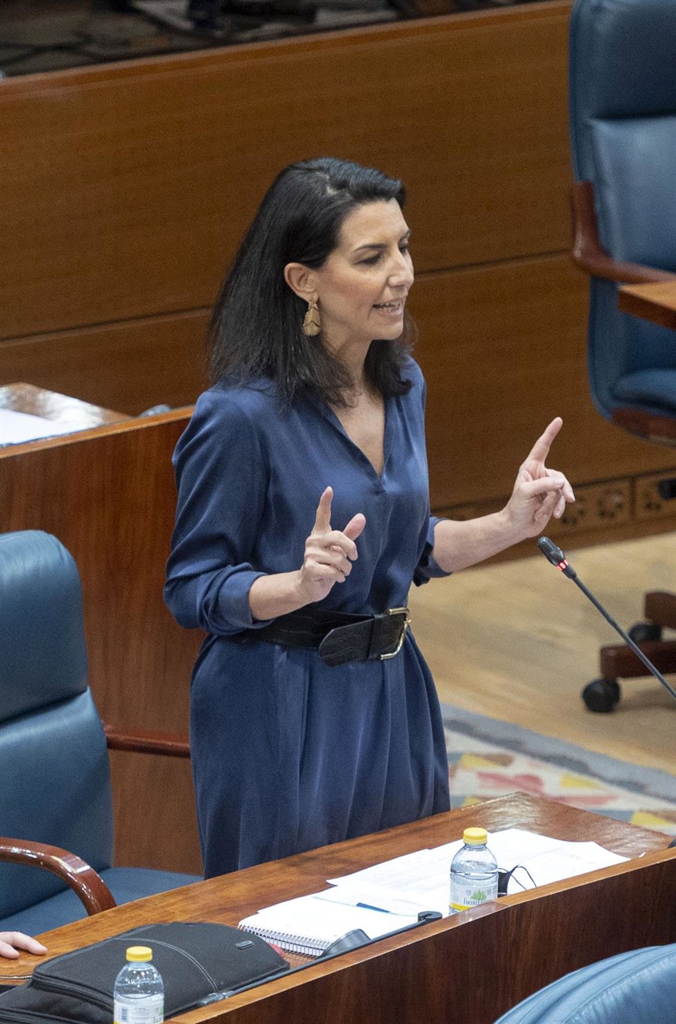 La portavoz del Grupo Parlamentario de Vox, Rocío Monasterio
