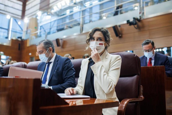 La presidenta de la Comunidad de Madrid, Isabel Díaz Ayuso