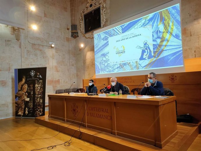 Presentación del 'Año de la Música' de la Catedral de Salamanca.