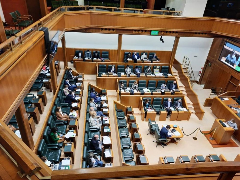 Pleno del Parlamento Vasco