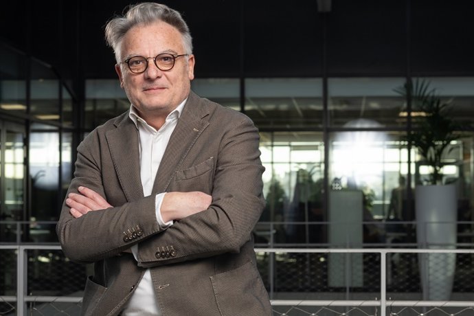 Archivo - El consejero delegado de SantéVet, Hugues Salord.