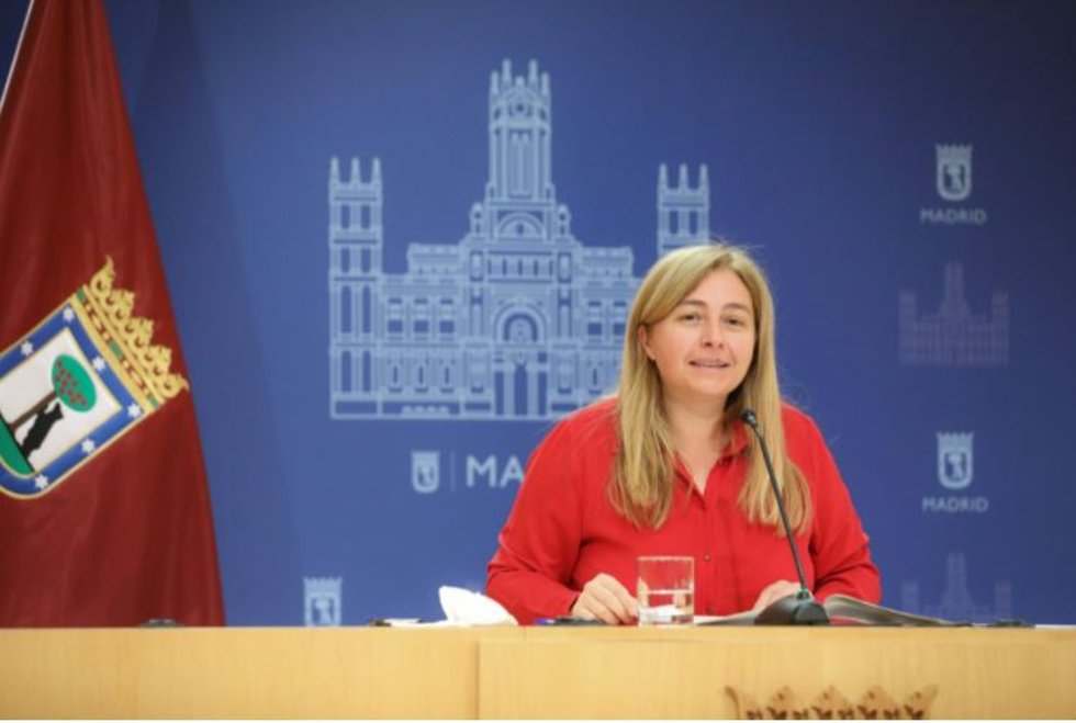 Inmaculada Sanz, portavoz municipal del Ayuntamiento de Madrid.