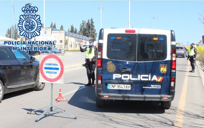 Control de la Policía Nacional