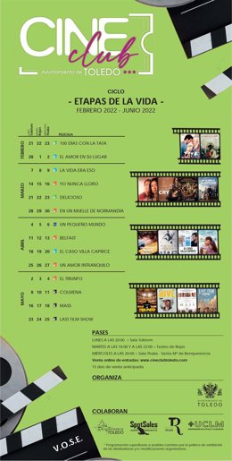 Cartel Cineclub Toledo 2022