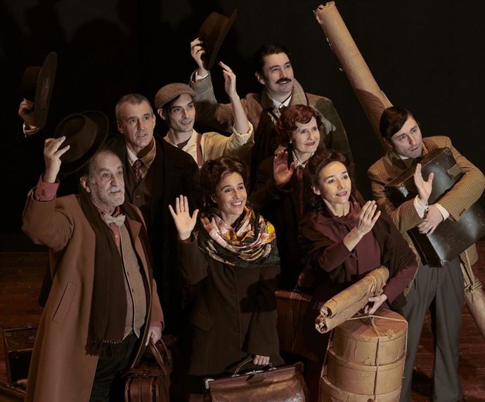 Archivo - Representación de 'El viaje a ninguna parte'.