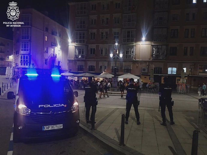 Archivo - La Policía Nacional organiza un dispositivo de refuerzo para Nochevieja y Año Nuevo