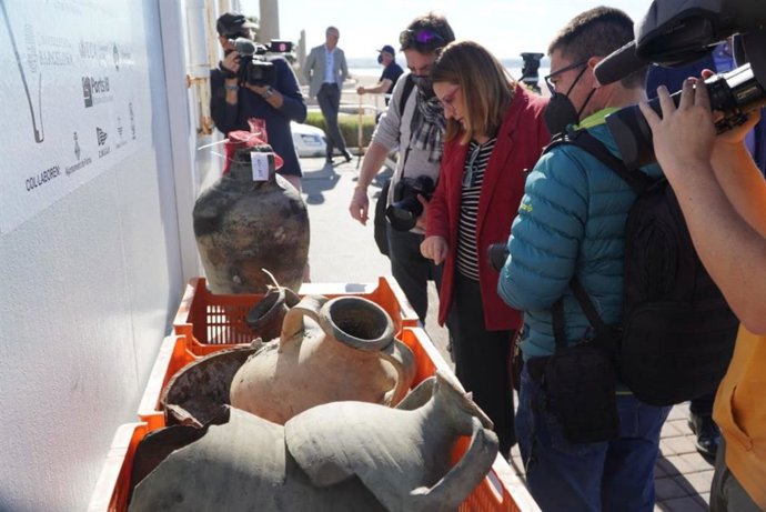 Presentan hallazgos en el pecio de Ses Fontanelles tras la finalización de las excavaciones.