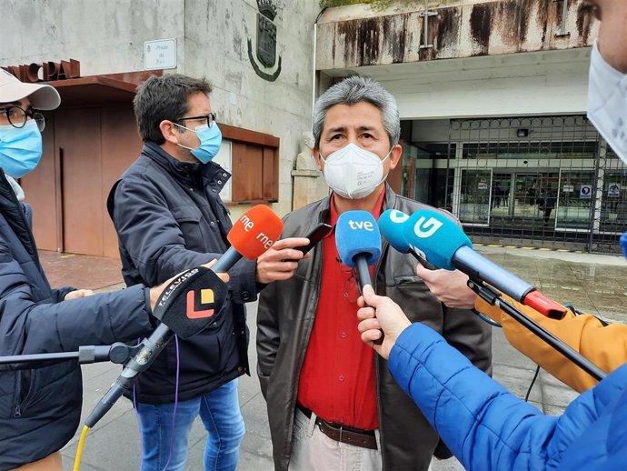 Pedro Arana, presidente de la Asociación de Peruanos de Galicia.