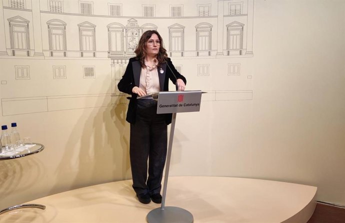 La consellera de Presidencia, Laura Vilagr.