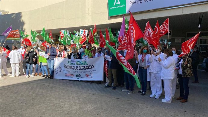 Protestas para exigir al SAS que "cumpla" con los acuerdos de mejora para su personal