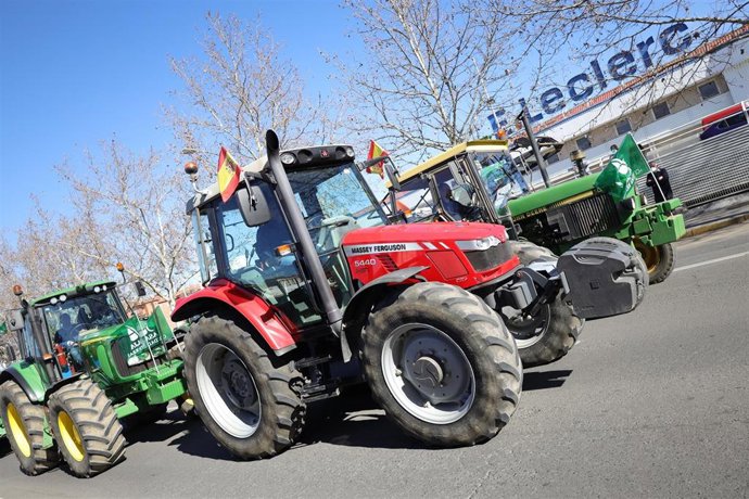Tractorada en Ciudad Real