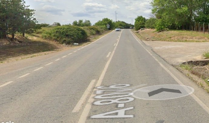 El accidente se ha producido en la A-8056, en el término de Sanlúcar la Mayor.