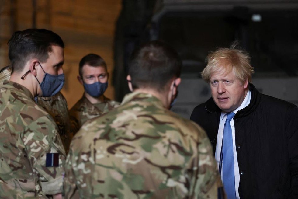 El primer ministro de Reino Unido, Boris Johnson. 