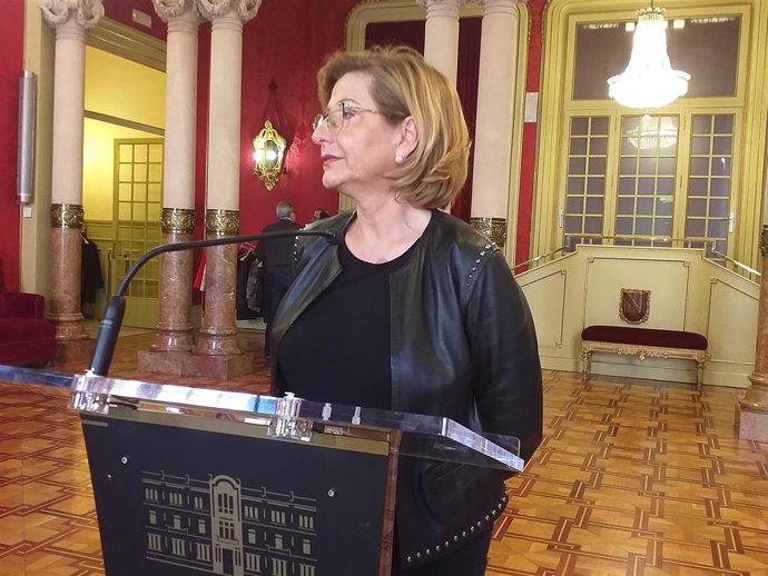 Archivo - La presidenta del PP de Menorca, Misericordia Sugranyes.