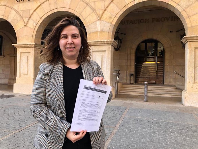 La diputada de Desarrollo Territorial, María Ariño.