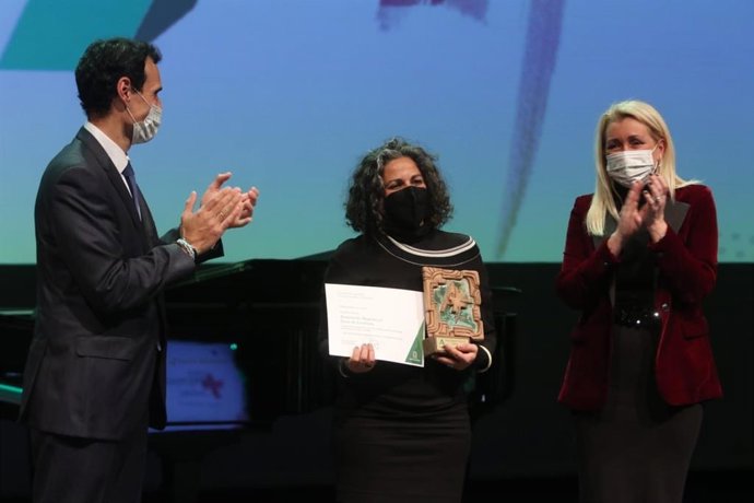 Entrega del Premio Andalucía + Social a la Asociación Mujeres en Zona de Conflicto.