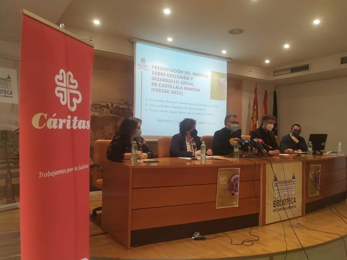 Presentación informe de exclusión y desarrollo social en Castilla-La Mancha
