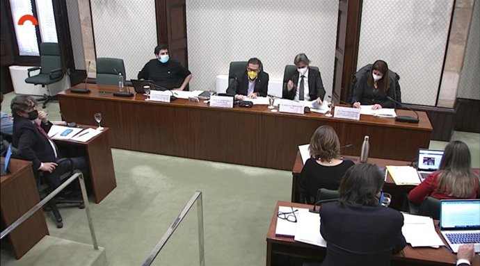 Comisión de Acción Exterior del Parlament el 17 de febrero.