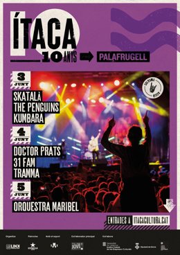 Cartel del Festival Ítaca Palafrugell 2022