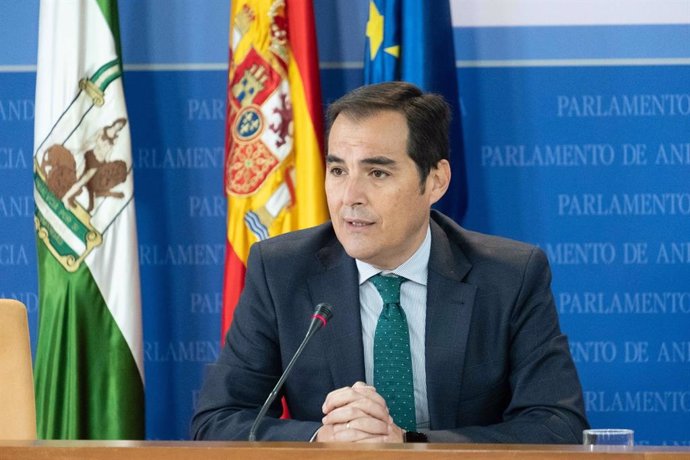 El portavoz del PP en el Parlamento de Andalucía, José Antonio Nieto, en una imagen de 16 de febrero.