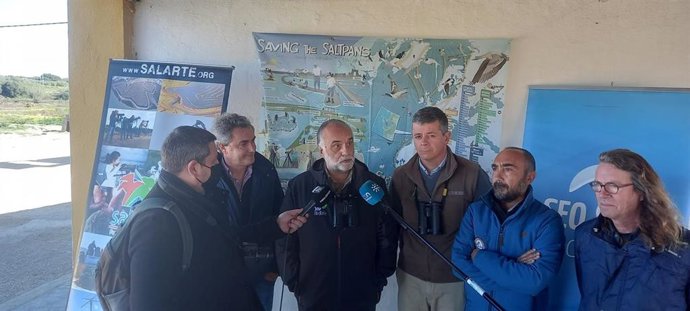 Presentación del proyecto de recuperación de la salina Balanera en Puerto Real.