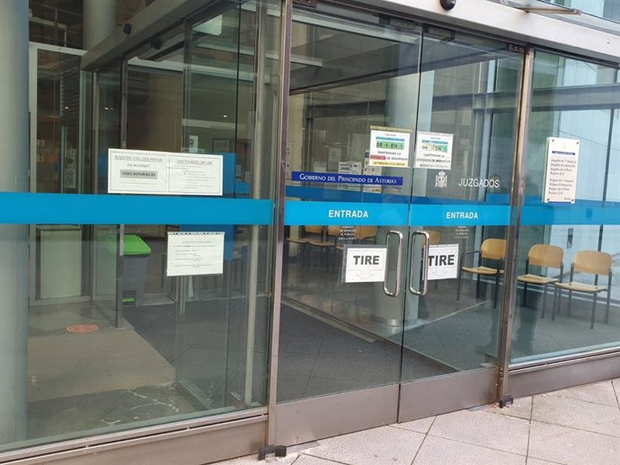 Juzgados de Oviedo, Audiencia Provincial, Juzgados de lo Penal, Registro Civil, Fiscalía del Principado.