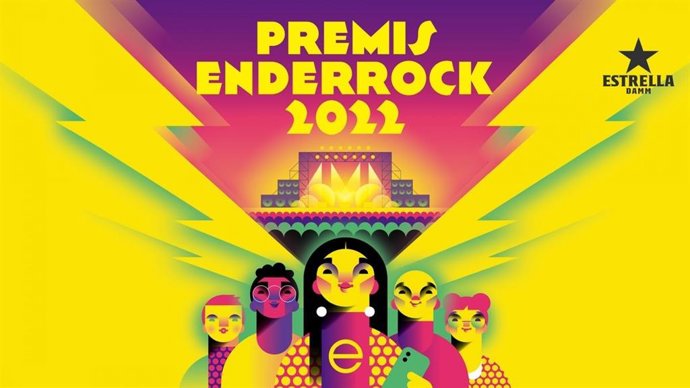 Cartell dels Premis Enderrock-Premis de la Música Catalana 2022