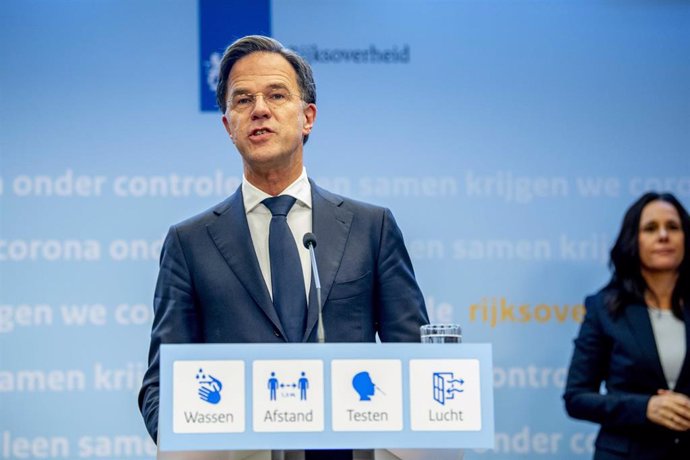 Archivo - El primer ministro de Países Bajos, Mark Rutte.