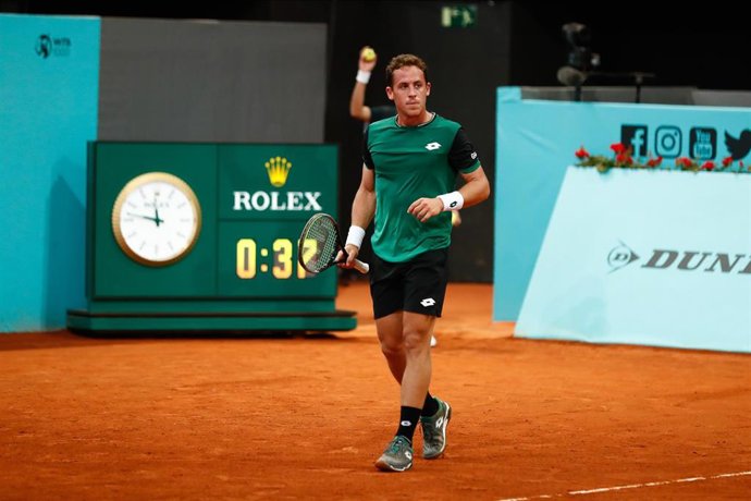 Archivo - El tenista español Roberto Carballés