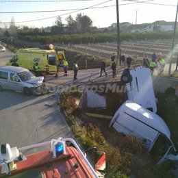 Accidente en Santomera