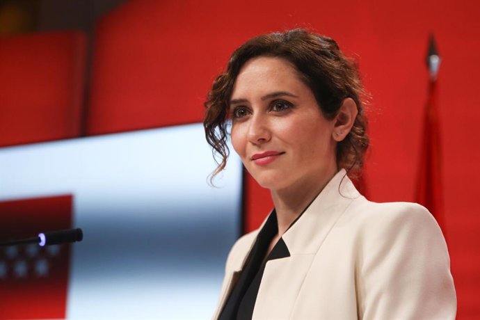 Archivo - Arxiu - La presidenta de la Comunitat de Madrid, Isabel Díaz Ayuso