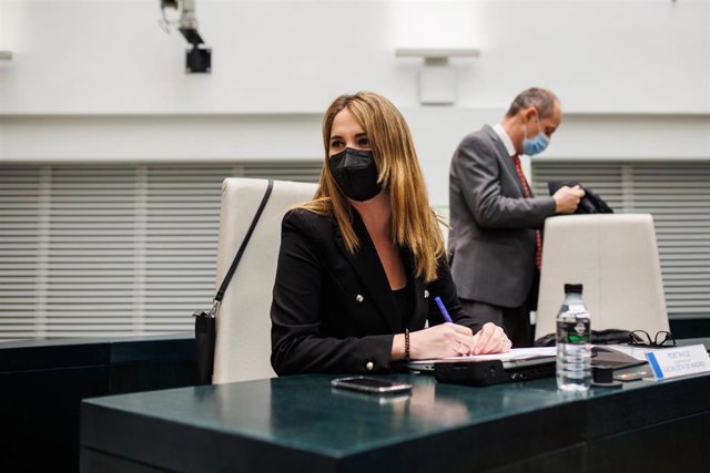 Archivo - La portavoz del grupo municipal del PSOE en el Ayuntamiento de Madrid, María del Mar Espinar Mesa-Moles