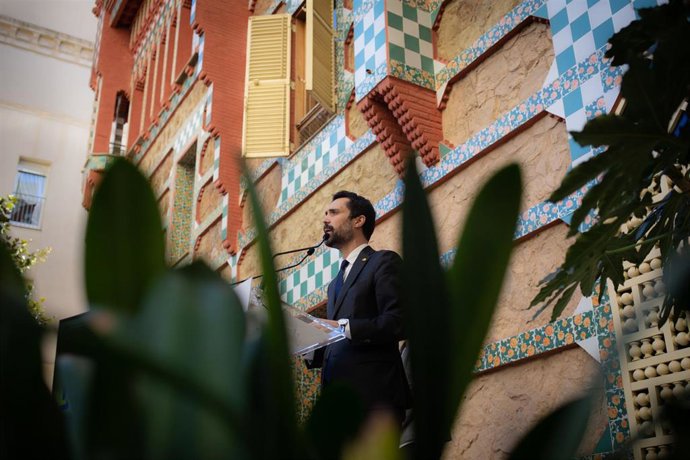 El conseller de Empresa y Trabajo de la Generalitat, Roger Torrent, este viernes